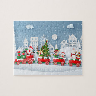 Sinterkerstvakantie met Kerstmis Legpuzzel