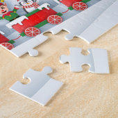 Sinterkerstvakantie met Kerstmis Legpuzzel (Zijkant)