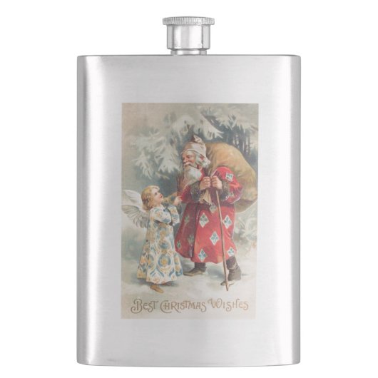 Sinterkerstwens Heupfles (Voorkant)