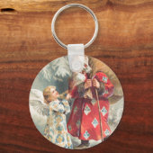 Sinterkerstwens Sleutelhanger (Voorkant)