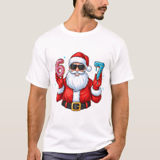 Sinterklaas' 6 & 7 Donut Feestje T-shirt