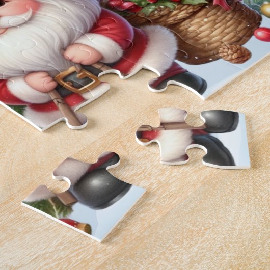 Sinterklaas aangepaste kindernaam puzzel (Zijkant)