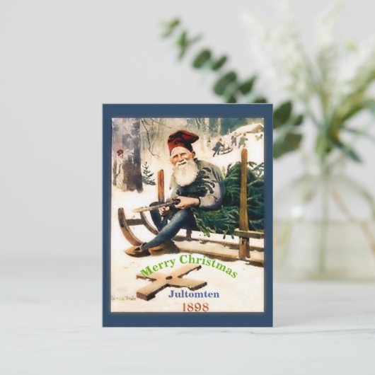 Sinterklaas Afbeelding Copy Briefkaart (Staand voorkant)