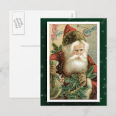 Sinterklaas Afbeelding Feestdagenkaart (Voorkant / Achterkant)