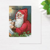 Sinterklaas Afbeelding Gift Label Visitekaartje (Bureau)