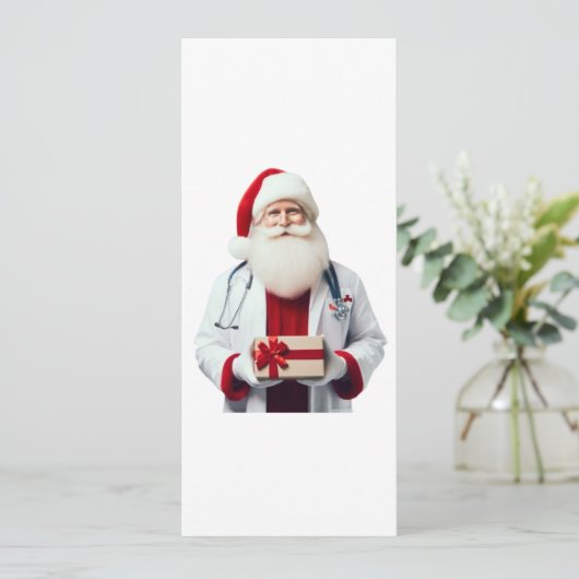 SINTERKLAAS ALS ARTS KAART (Staand voorkant)