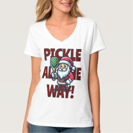 Sinterklaas augurk helemaal! Pickleball Mascot T-shirt