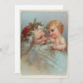  Sinterklaas Baby Kind Kerstvakantie Feestdagenkaart (Voorkant / Achterkant)