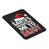 Sinterklaas bevordert me tot Kerstman Magneet (Rechterzijde)