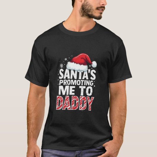 Sinterklaas bevordert me tot Kerstman T-shirt (Voorkant)