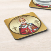 Sinterklaas Bier Onderzetter (Linkerzijde)