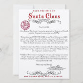 Sinterklaas Brief Kaart (Voorkant)