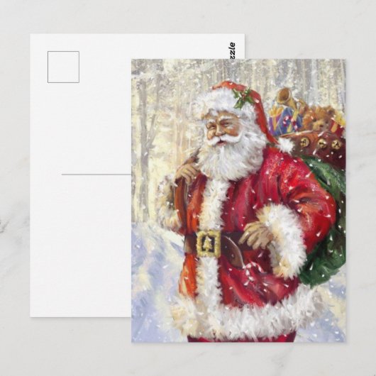 Sinterklaas Briefkaart (Voorkant / Achterkant)