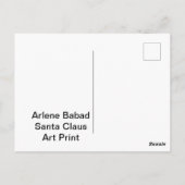 Sinterklaas, Briefkaart (Achterkant)