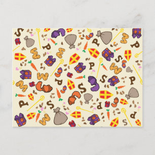 Sinterklaas Briefkaart
