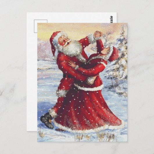 Sinterklaas Briefkaart (Voorkant / Achterkant)