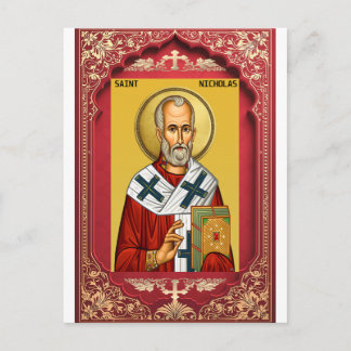 Sinterklaas Briefkaart
