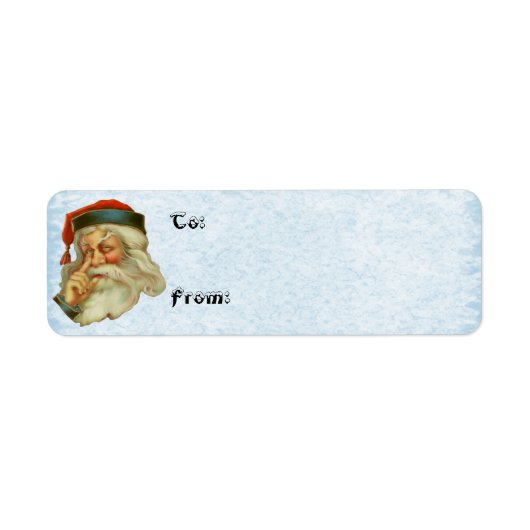  Sinterklaas Cadeau Gift Label (Voorkant)
