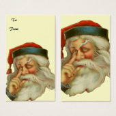 Sinterklaas Cadeau Gift Label Visitekaartjes (Voorkant /achterkant)