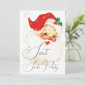 Sinterklaas cadeau ruil feest kaart (Staand voorkant)