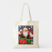 Sinterklaas Cadeaus leveren Tote Bag (Achterkant)