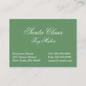 Sinterklaas Cadeaus leveren Visitekaartje (Achterkant)