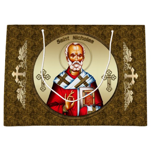 Sinterklaas cadeautas zak (Voorkant)