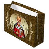 Sinterklaas cadeautas zak (Voorkant Gekanteld)