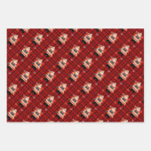 Sinterklaas Candy Cane 3 — Verpakking Inpakpapier Vel (Voorkant 3)