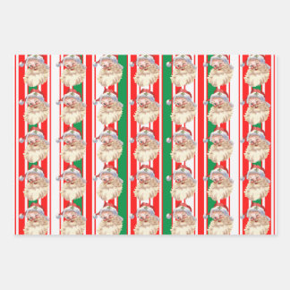 Sinterklaas Candy Cane 3 — Verpakking Inpakpapier Vel