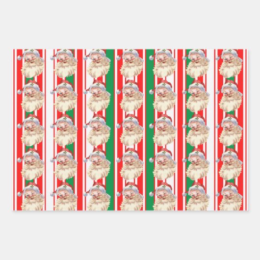Sinterklaas Candy Cane 3 — Verpakking Inpakpapier Vel (Voorkant)