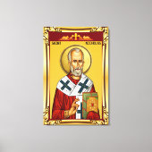 Sinterklaas Canvas Afdruk (Voorkant)