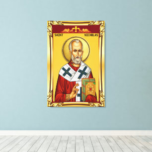 Sinterklaas Canvas Afdruk