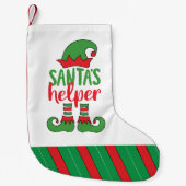 Sinterklaas Cartoon Elf Trekkast Elf Kleine Kerstsok (Voorkant)