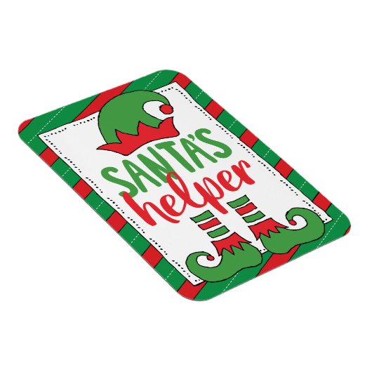 Sinterklaas Cartoon Elf Trekkast Elf Magneet (Rechterzijde)