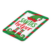 Sinterklaas Cartoon Elf Trekkast Elf Magneet (Linkerzijde)