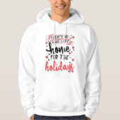 Sinterklaas Cool Geek Kerst Grappig cadeau idee Hoodie (Voorkant)