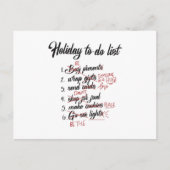 Sinterklaas Cool Kerst Geek Grappig cadeau idee Briefkaart (Voorkant)