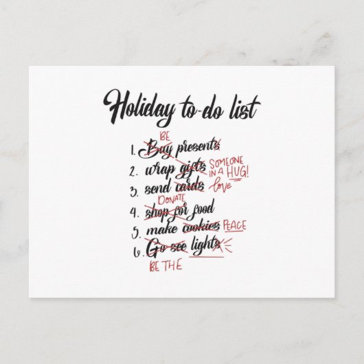 Sinterklaas Cool Kerst Geek Grappig cadeau idee Briefkaart (Voorkant)