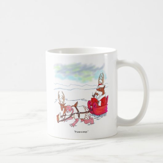 Sinterklaas Coup linker hand mok (Rechts)
