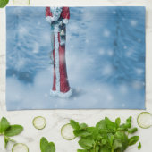 Sinterklaas: de magere jaren theedoek (Gevouwen)