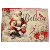  Sinterklaas Decoupage Ephemera Groot Cadeauzakje (Achterkant)