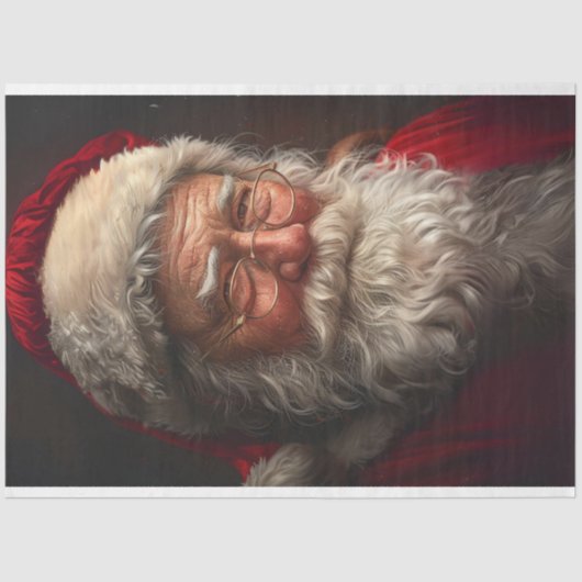 Sinterklaas Decoupage Tissue Papier (Voorkant)