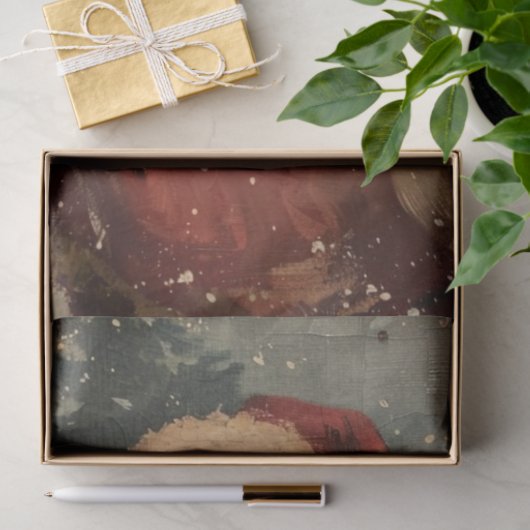 Sinterklaas  decoupage tissuepapier (Geschenk)