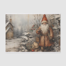 Sinterklaas Decoupage
