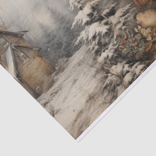 Sinterklaas Decoupage Tissuepapier (Detail)