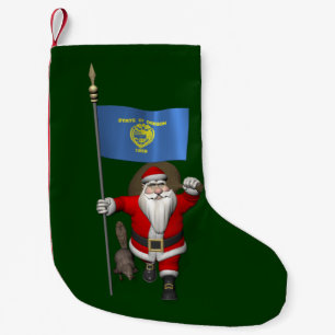 Sinterklaas die de staat Beaver bezoekt Kleine Kerstsok