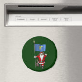 Sinterklaas die de staat Beaver bezoekt Magneet (Insitu (Vaatwasser))