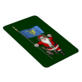 Sinterklaas die de staat Beaver bezoekt Magneet (Rechterzijde)