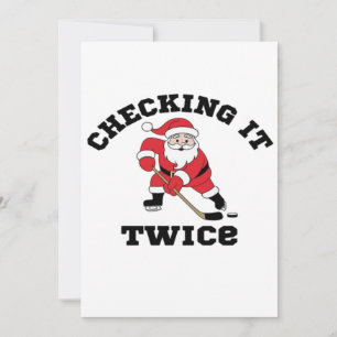 Sinterklaas die dubbelcheckt  save the date